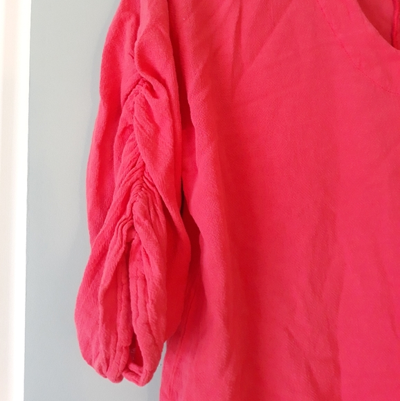 Oh my Gauze Pink Vacation Outfit 2pc Top Skirt - Picture 4 of 7